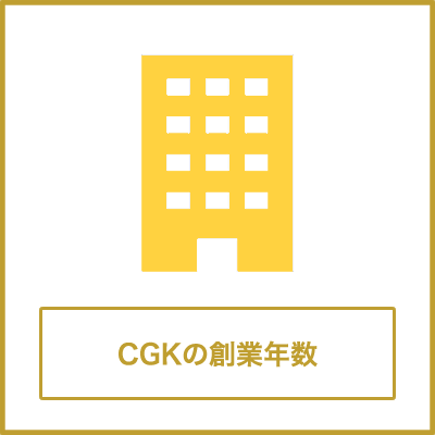 CGKの創業年数